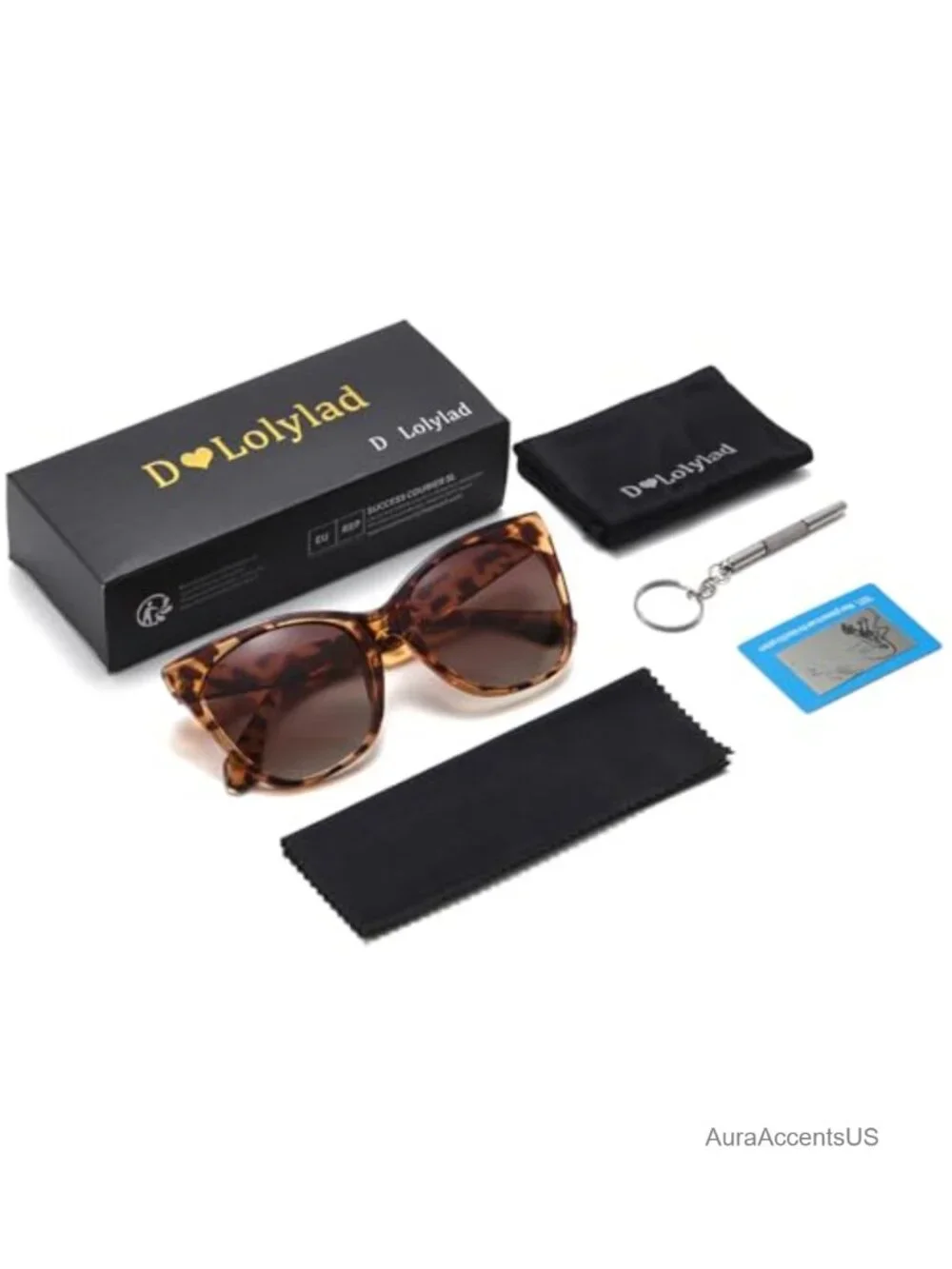 Oversized Cat Eye Sunglasses UV400 Protection Polarized Women